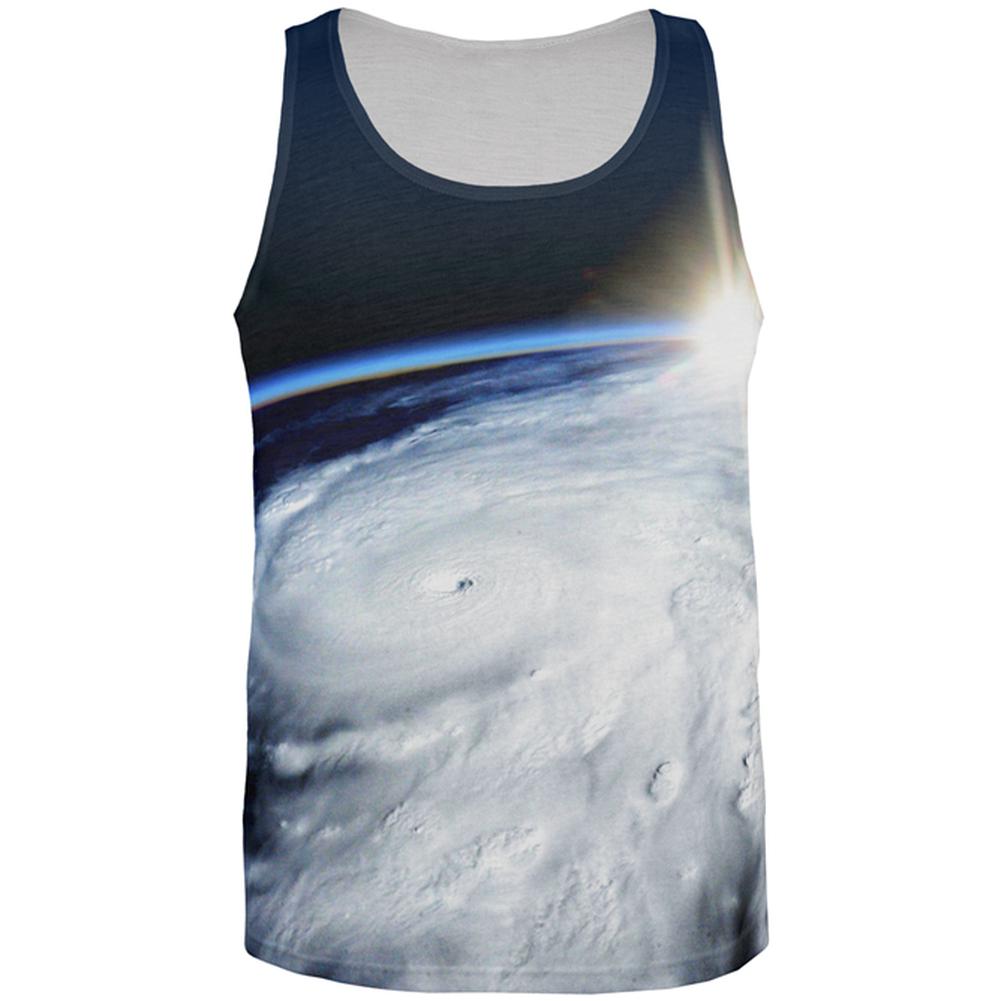 Hurricane at Sunrise Force of Nature All Over Mens Tank Top Men's Tank Tops Old Glory 2XL Multi 
