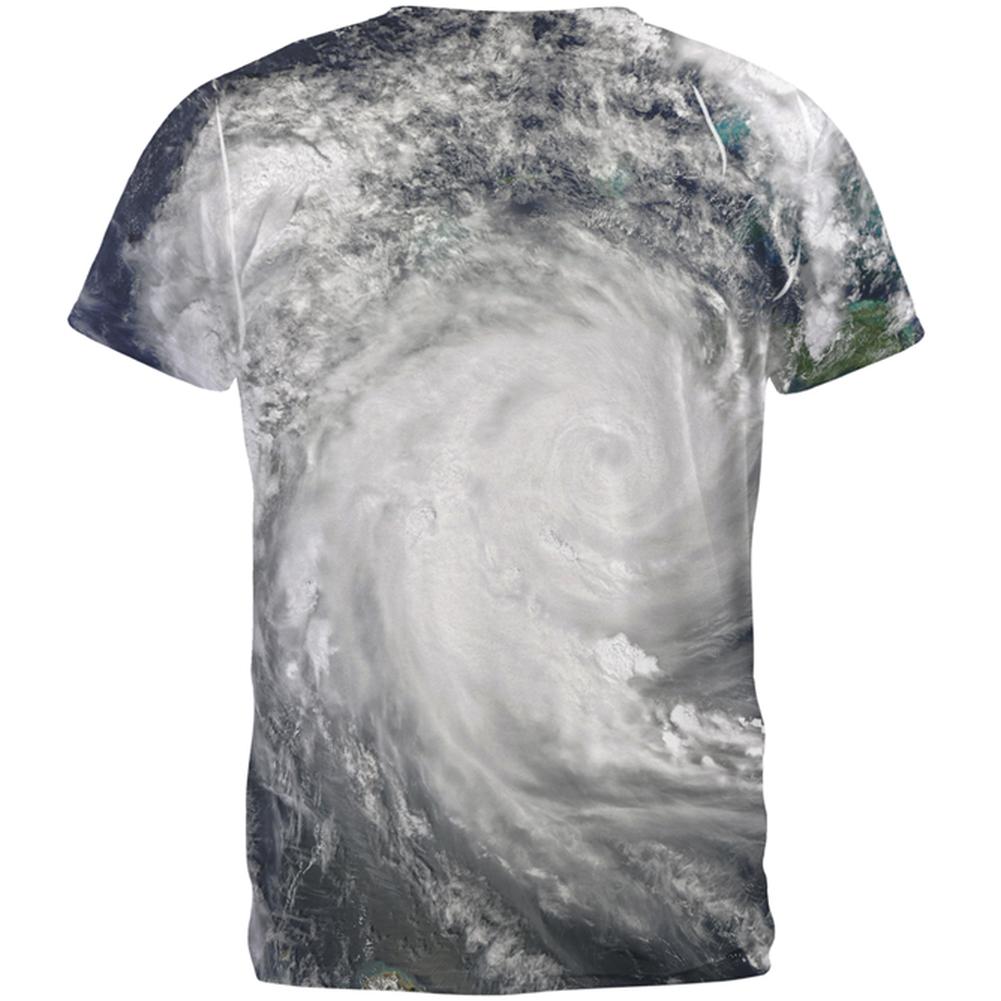 Halloween Gulf Coast Hurricane Costume All Over Mens T Shirt Men's T-Shirts Old Glory   