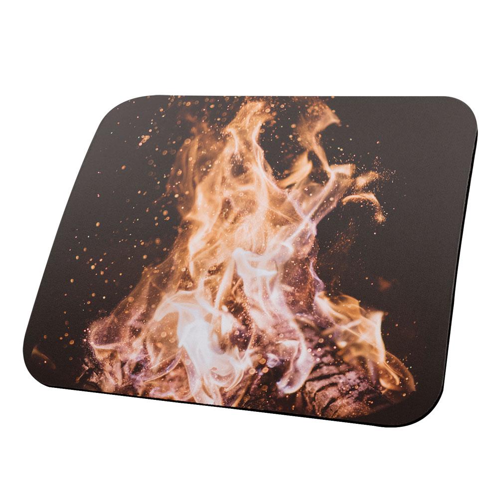 Autumn Bonfire Love All Over Mouse Pad Mouse Pads Old Glory OS Multi 