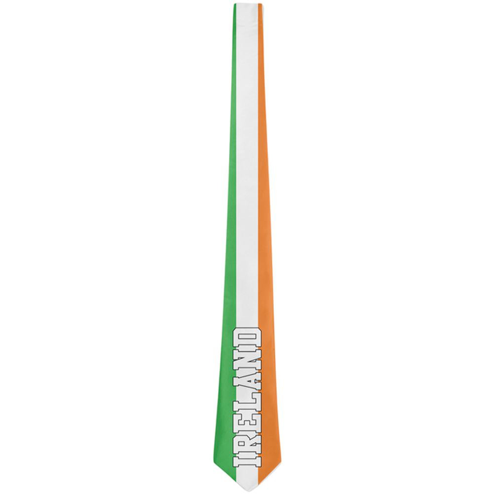 St Patricks Day Ireland Irish World Cup All Over Neck Tie Men's Neck Ties Old Glory   