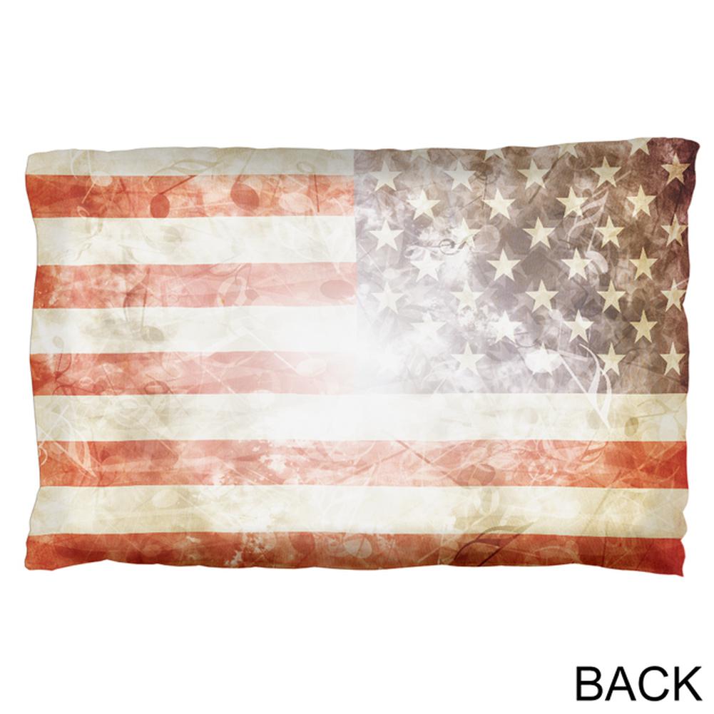 4th of July American Flag Star Spangled Banner Pillow Case Pillowcases Old Glory   