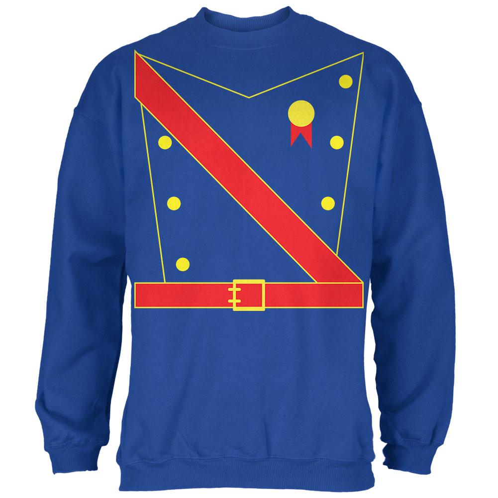 Halloween Prince King Royal Guard Costume Mens Sweatshirt Men's Sweatshirts Old Glory 2XL Royal 