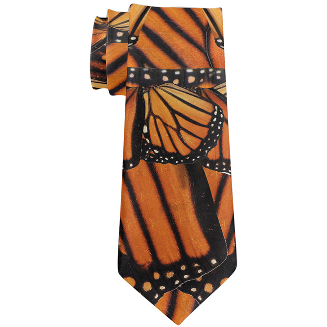 Monarch Butterflies All Over Neck Tie Ties Old Glory OS Multicolored 