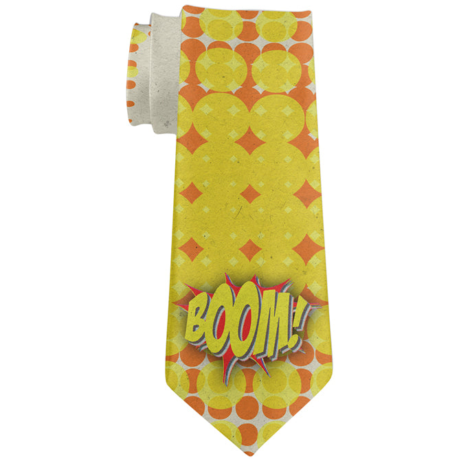 BOOM Comic Book Super Hero All Over Neck Tie Ties Old Glory OS Multicolored 