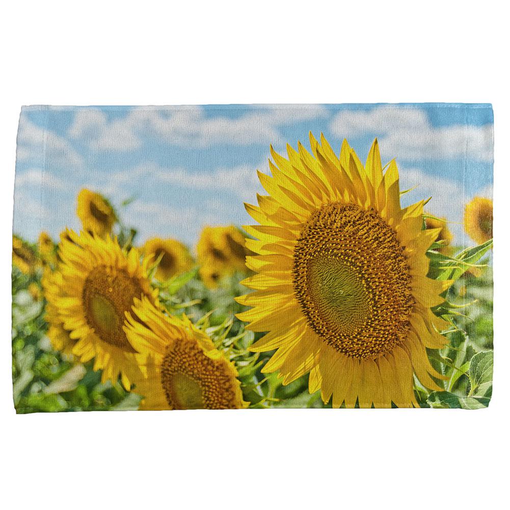 Sunflower Fields All Over Hand Towel Hand Towel Old Glory OS Multi 