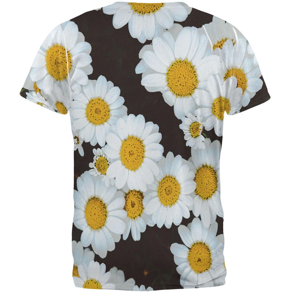 Flower Child Definition Daisies All Over Mens T Shirt Men's T-Shirts Old Glory   