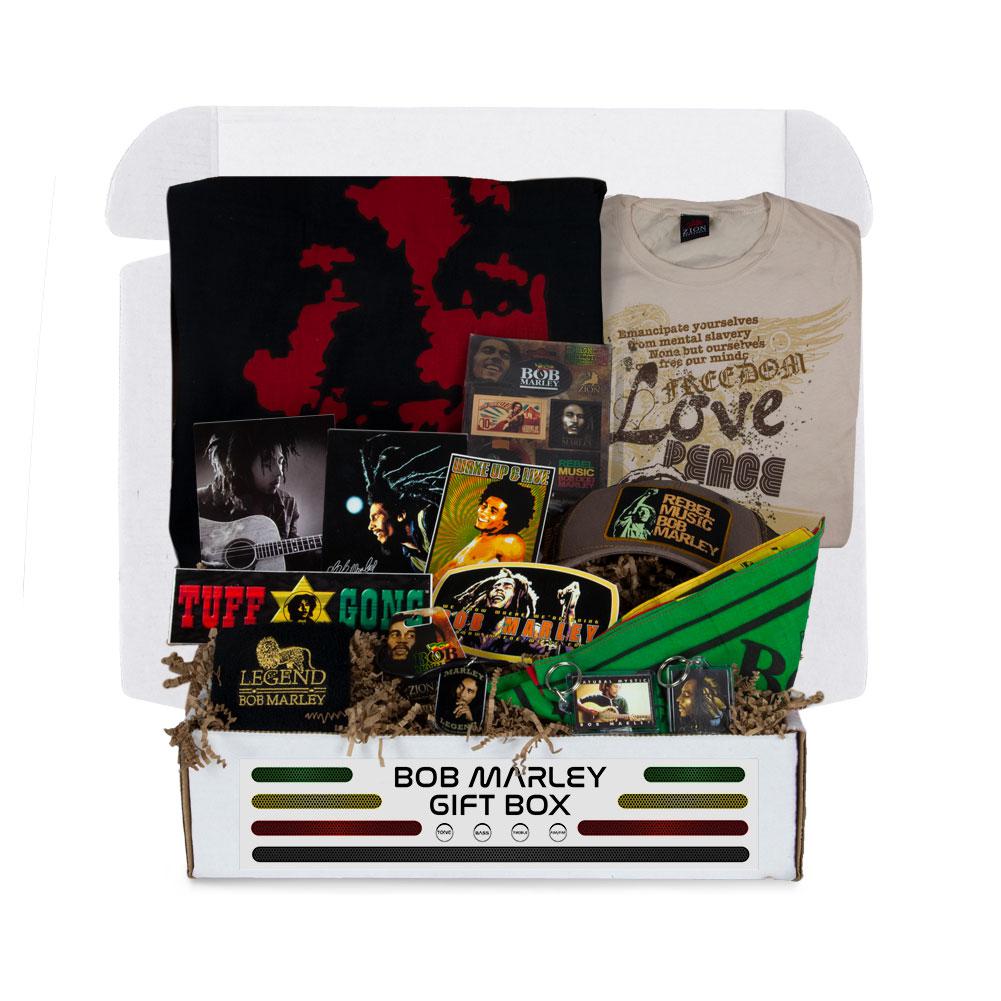 Bob Marley Womens Ultimate Fan Gift Box Old Glory Bob Marley SM  