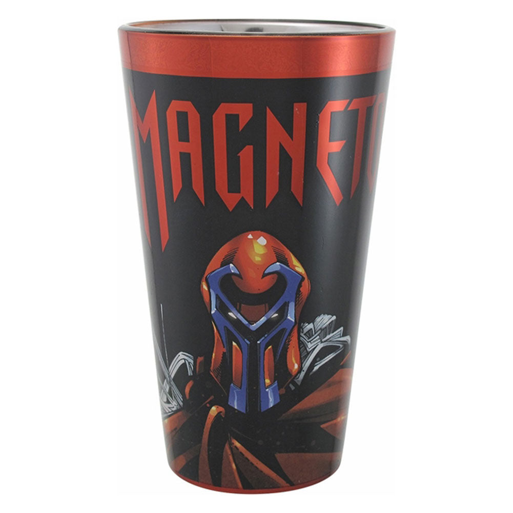 X-Men - Magneto Chrome Pint Glass Pint Glasses X-Men   