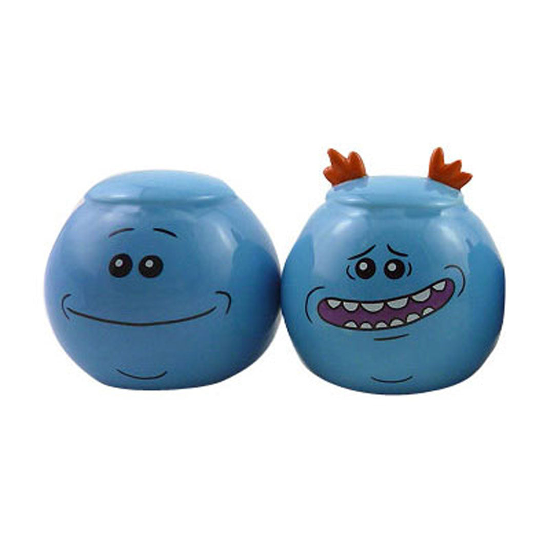 Rick And Morty - Mr. Meseeks Salt And Pepper Shaker Set Salt & Pepper Shakers Old Glory   