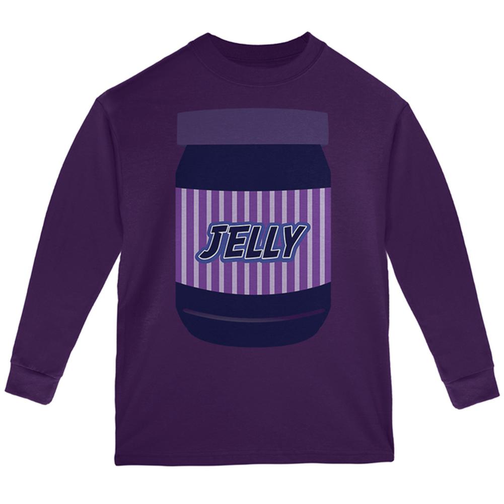 Halloween Jelly Jar Costume Youth Long Sleeve T Shirt Youth Long Sleeves Old Glory LG Purple 