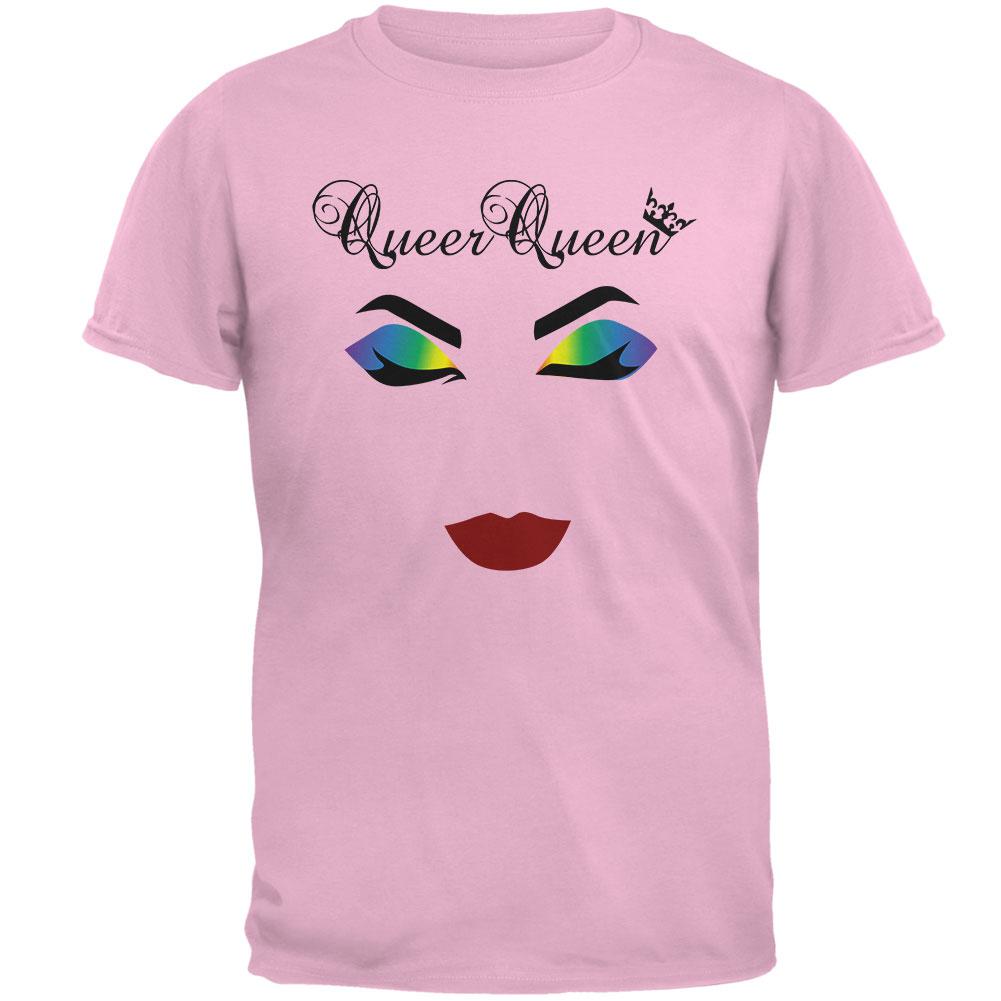 Drag Queen Pride LGBTQ Minimalist Mens T Shirt Men's T-Shirts Old Glory 2XL Light Pink 