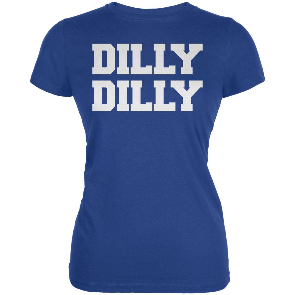 Dilly Dilly Juniors Soft T Shirt Juniors T-Shirts Old Glory 2XL Royal 