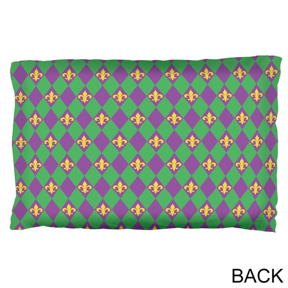 Mardi Gras Fleur De Lis Pillow Case Pillowcases Old Glory   