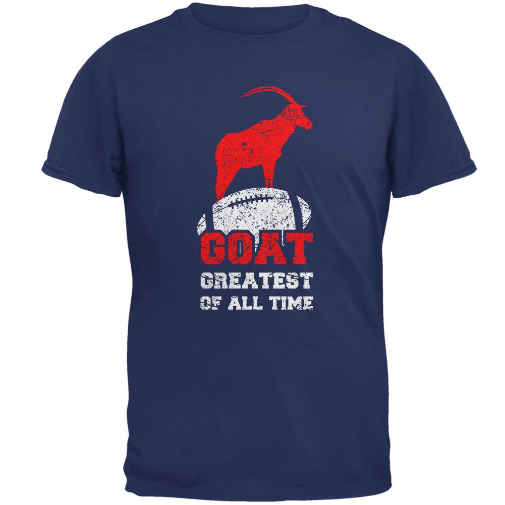 GOAT Greatest of all Time Mens T Shirt Men's T-Shirts Old Glory 2XL Metro Blue 