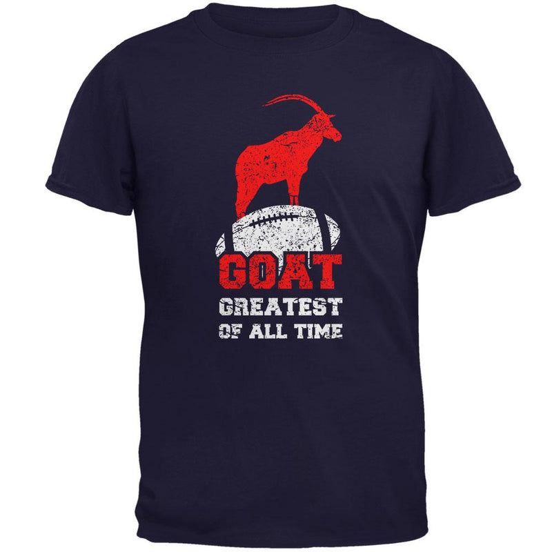 GOAT Greatest of all Time Mens T Shirt Men's T-Shirts Old Glory 2XL Navy 