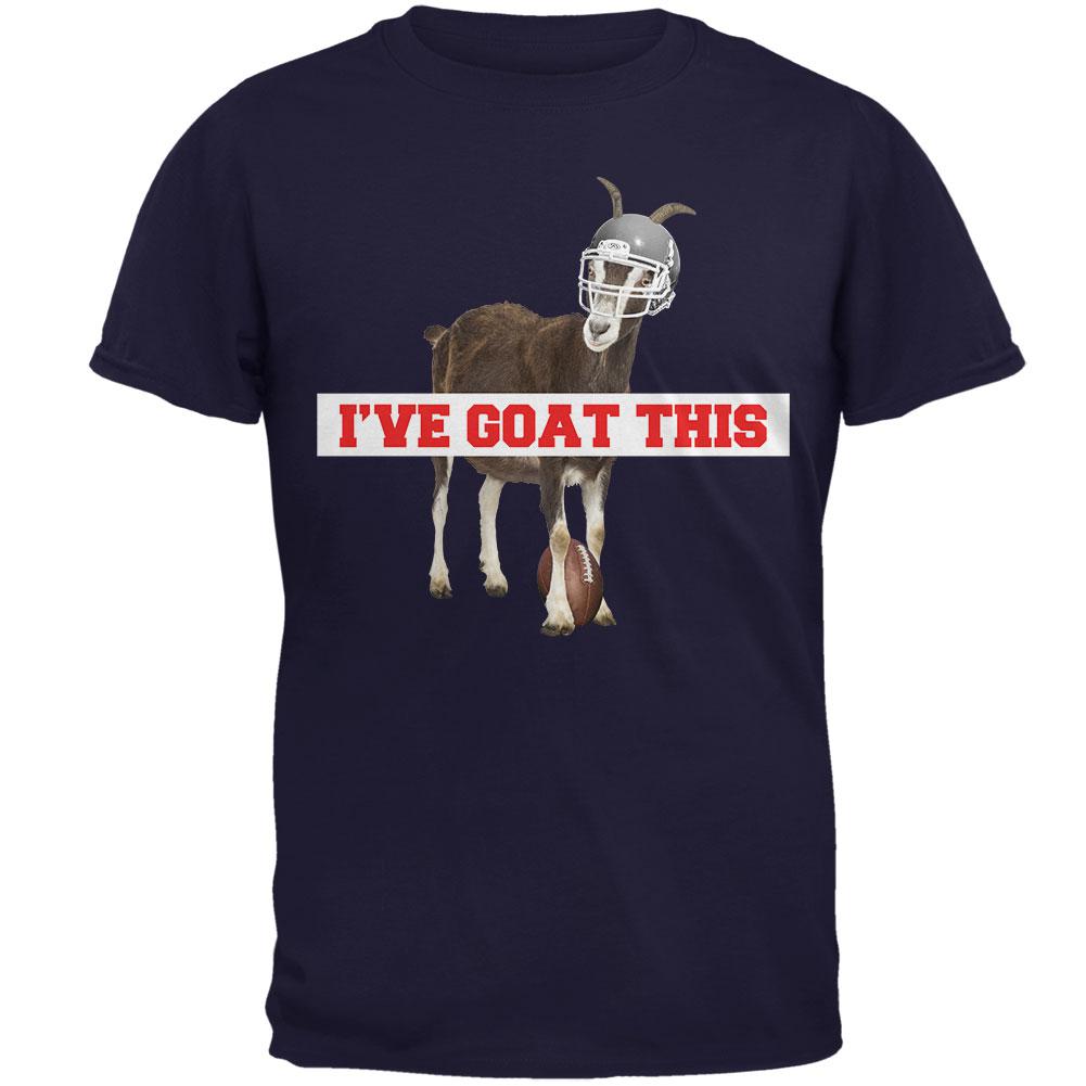 I've Goat This Football Mens T Shirt Men's T-Shirts Old Glory 2XL Navy 