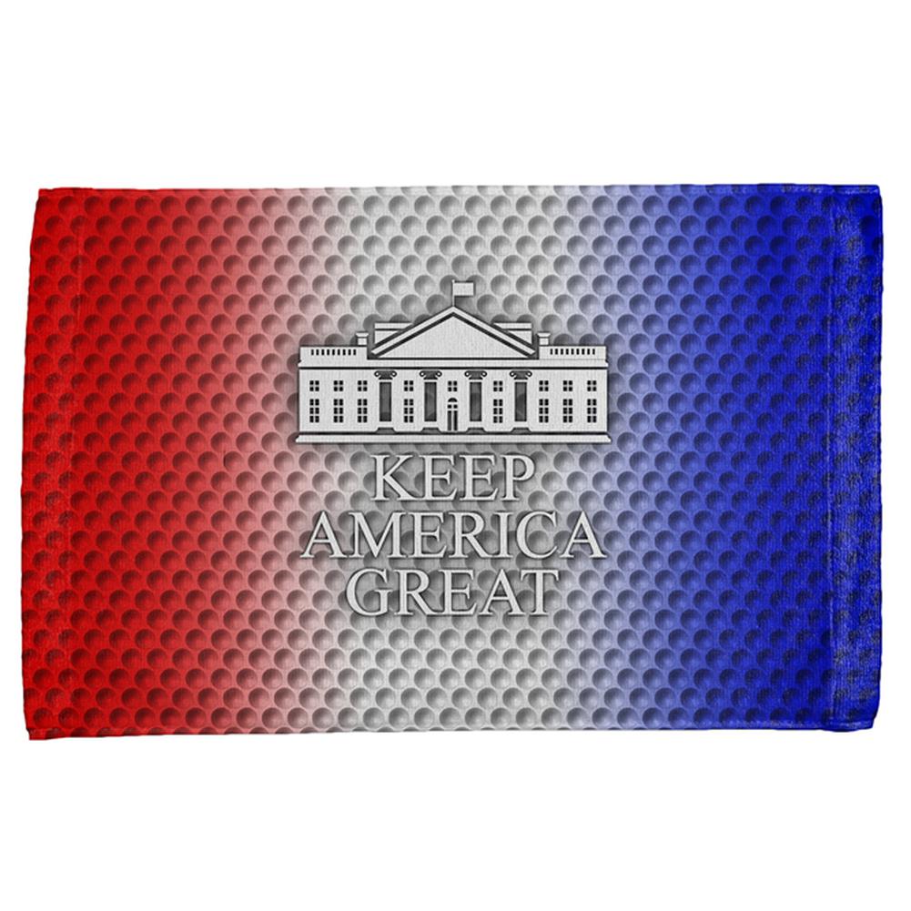 Re-Elect Trump 2020 Keep America Great Golf All Over Sport Towel Hand Towel Old Glory OS Multi 