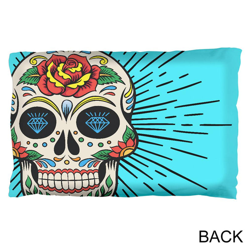 Sugar Skull Pillow Case Pillowcases Old Glory   