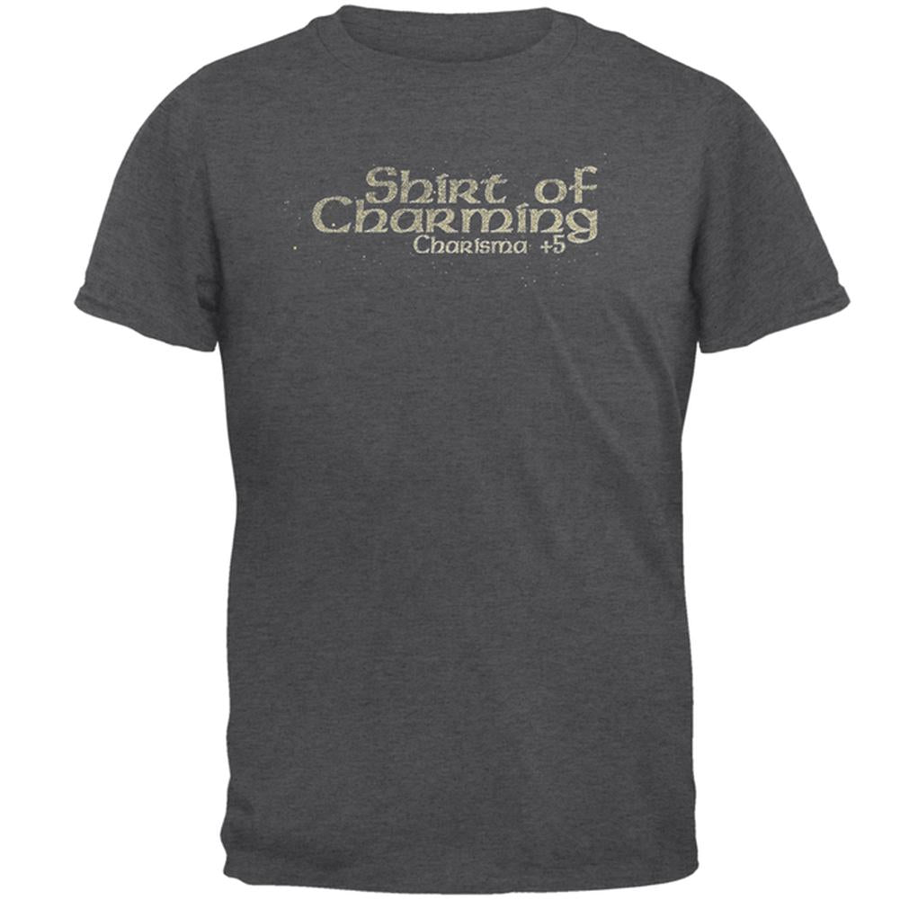 Gaming Shirt of Charming Charisma Mens T Shirt Men's T-Shirts Old Glory 2XL Dark Heather 