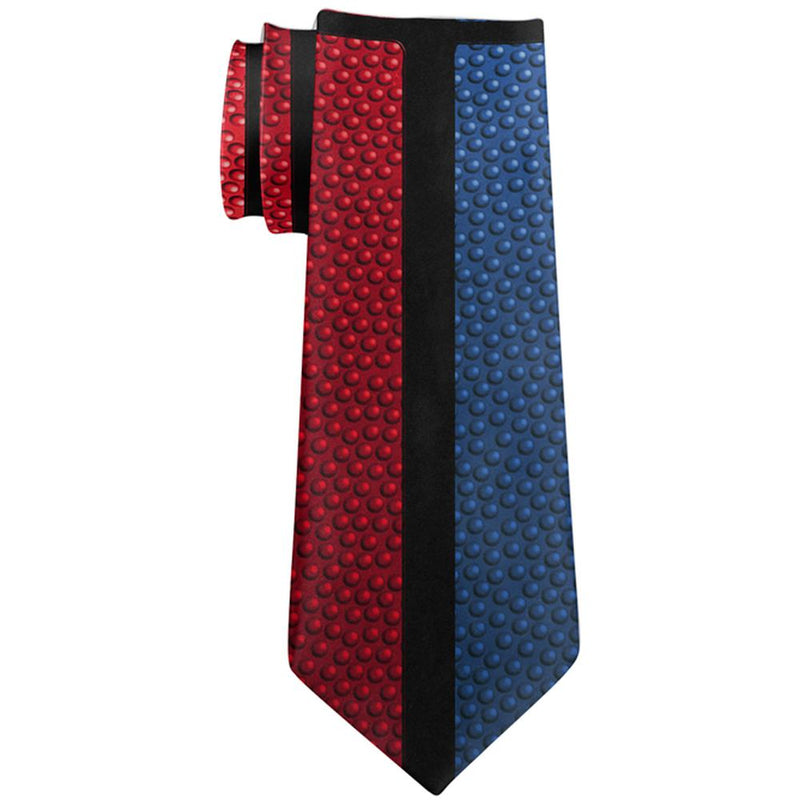 Championship Basketball Royal Blue & Red All Over Neck Tie Men's Neck Ties Old Glory   