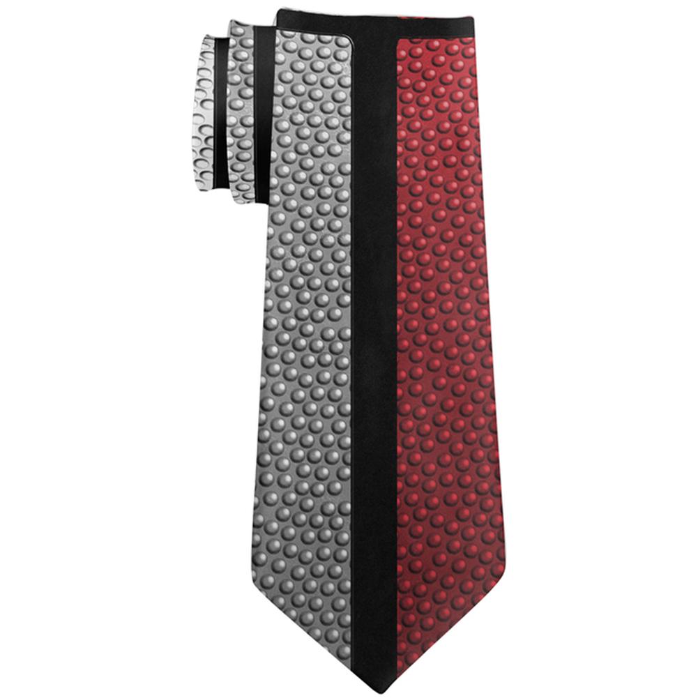 Championship Basketball Red & White All Over Neck Tie Men's Neck Ties Old Glory   