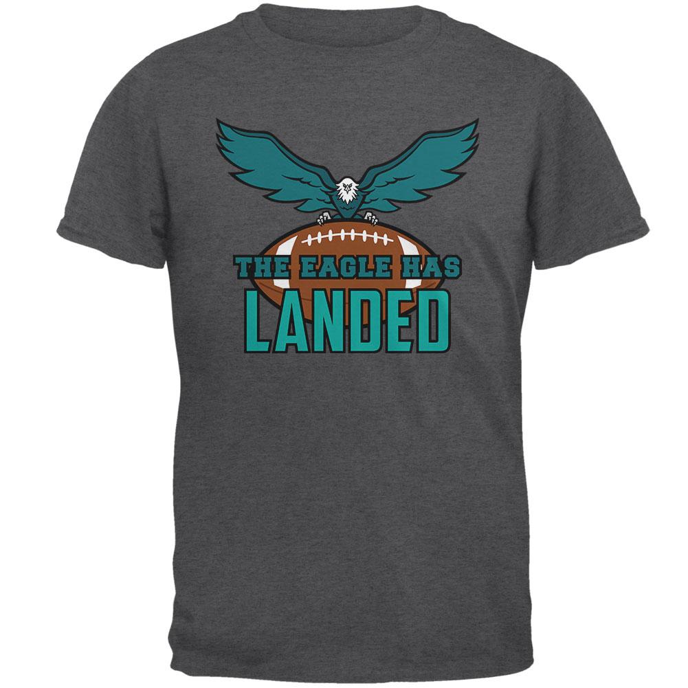 The Eagle Has Landed Football Mens T Shirt Men's T-Shirts Old Glory 2XL Dark Heather 