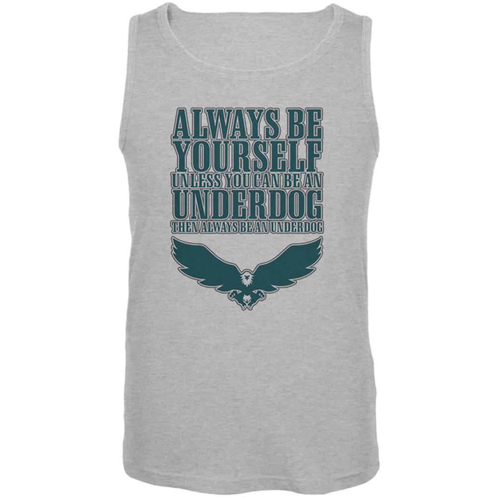 Always Be Yourself Underdog Eagle Mens Tank Top Men's Tank Tops Old Glory 2XL Heather 