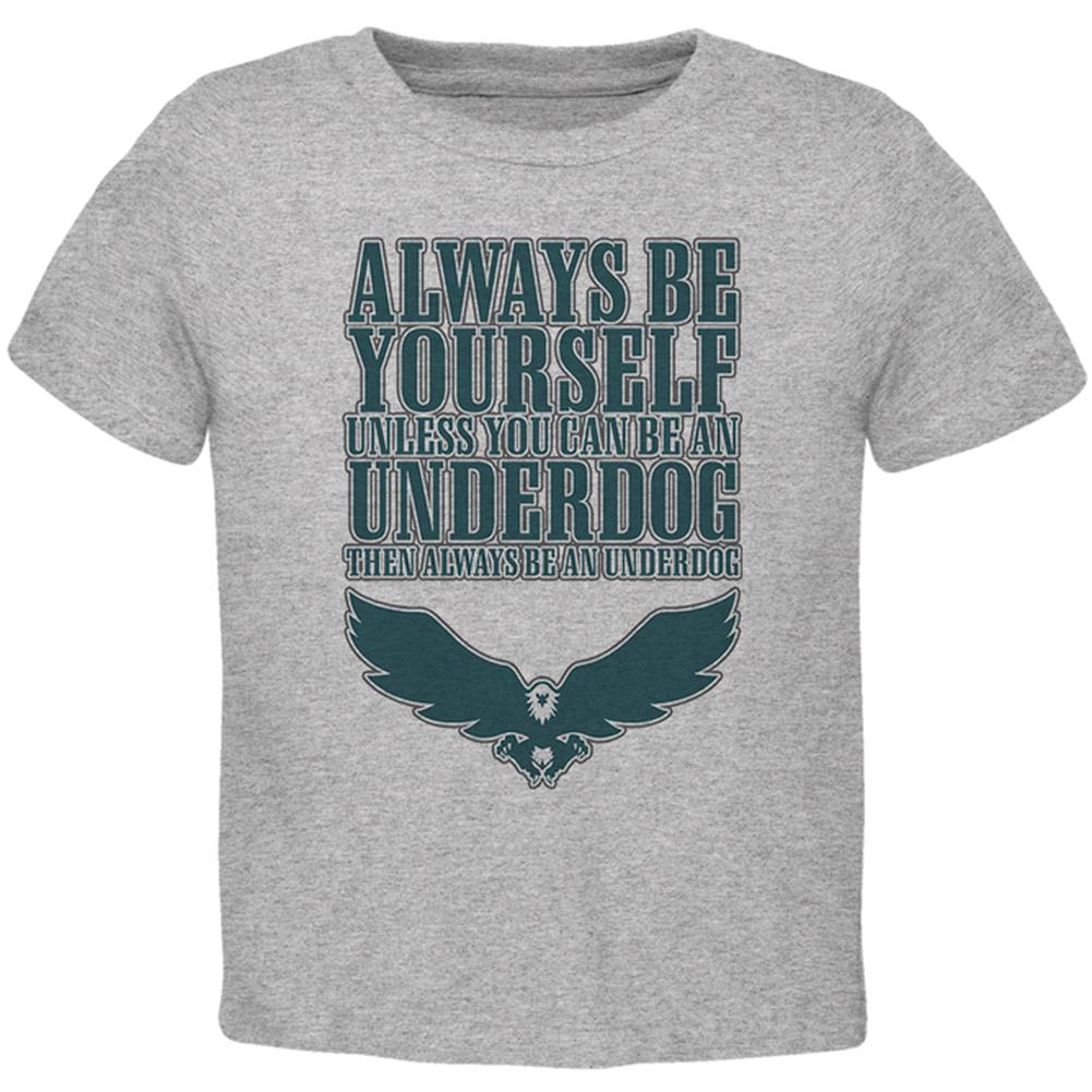 Always Be Yourself Underdog Eagle Toddler T Shirt Toddler T-Shirts Old Glory 2T Heather 