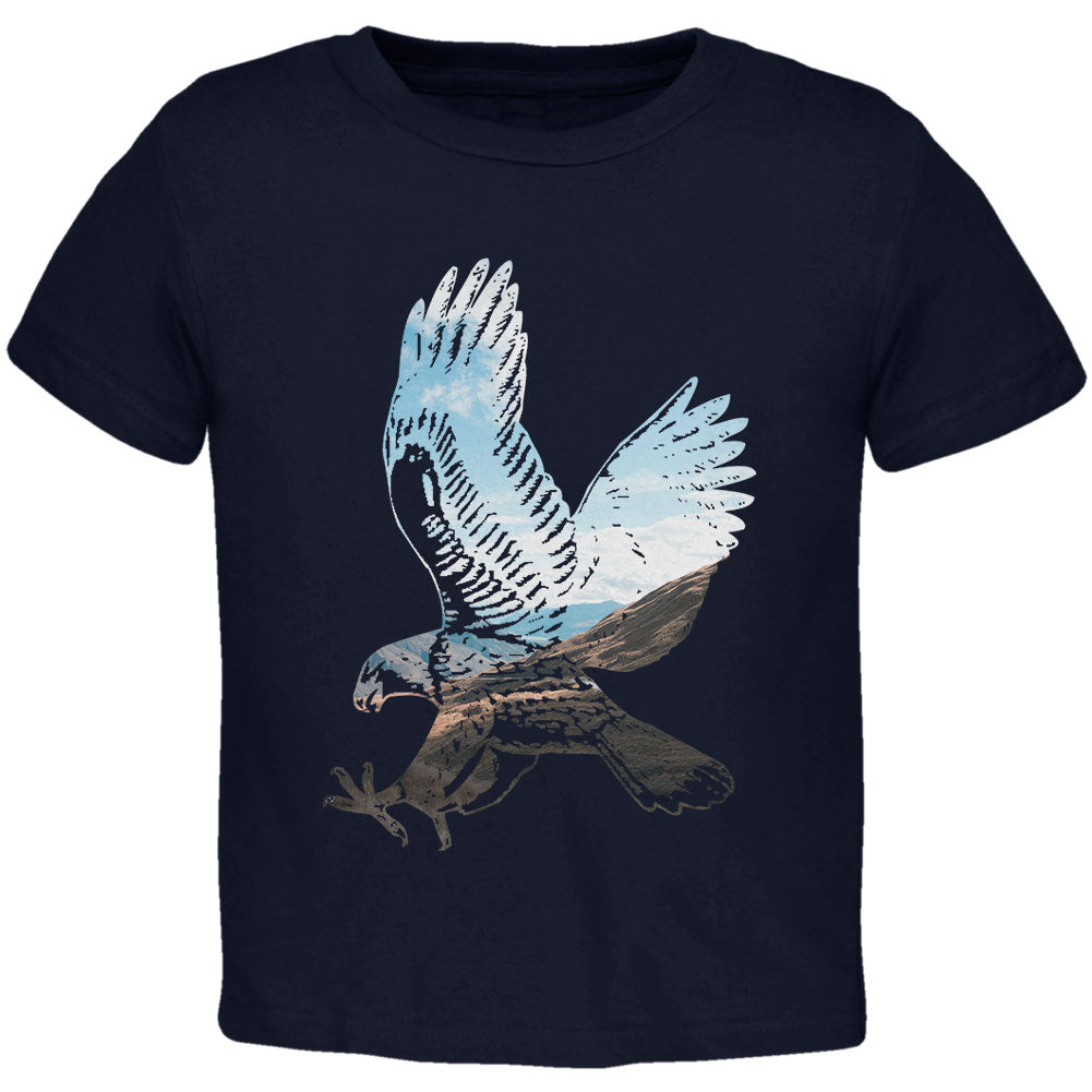 4th of July Eagle Freedom America USA Toddler T Shirt Toddler T-Shirts 4th of July 2T Navy 