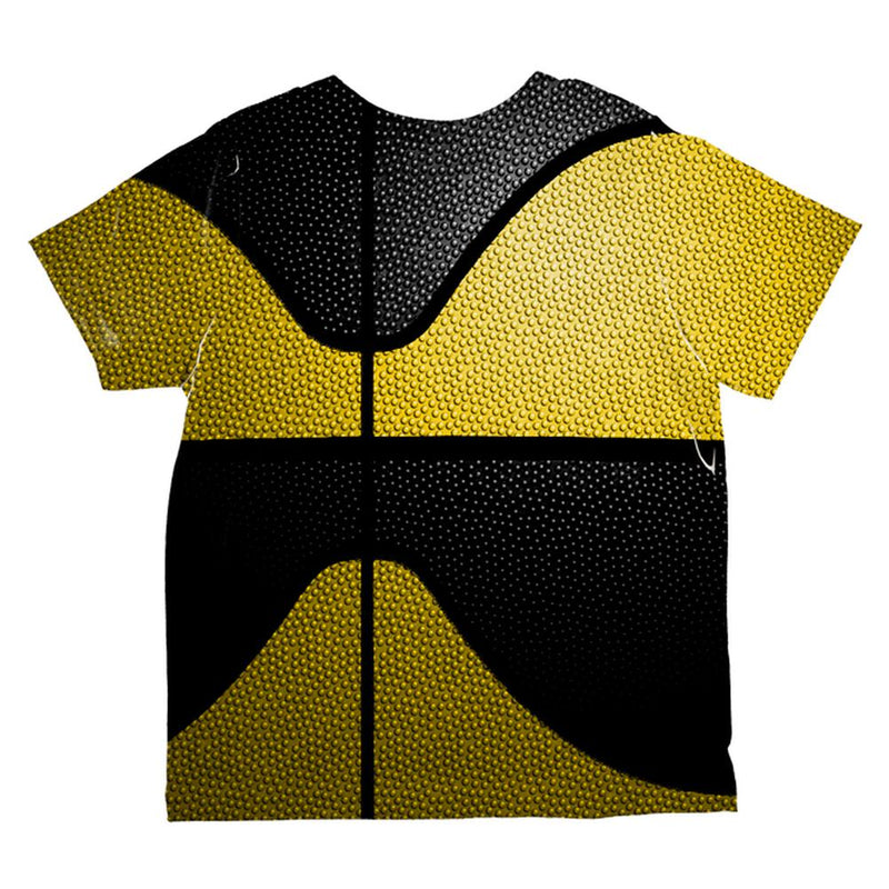 Championship Basketball Yellow & Black All Over Toddler T Shirt Toddler T-Shirts Old Glory   