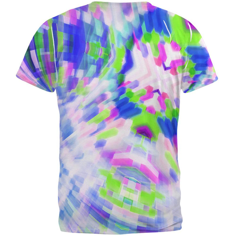 EDM DJ Retro Gamer Acid Trip All Over Mens T Shirt Men's T-Shirts Old Glory   