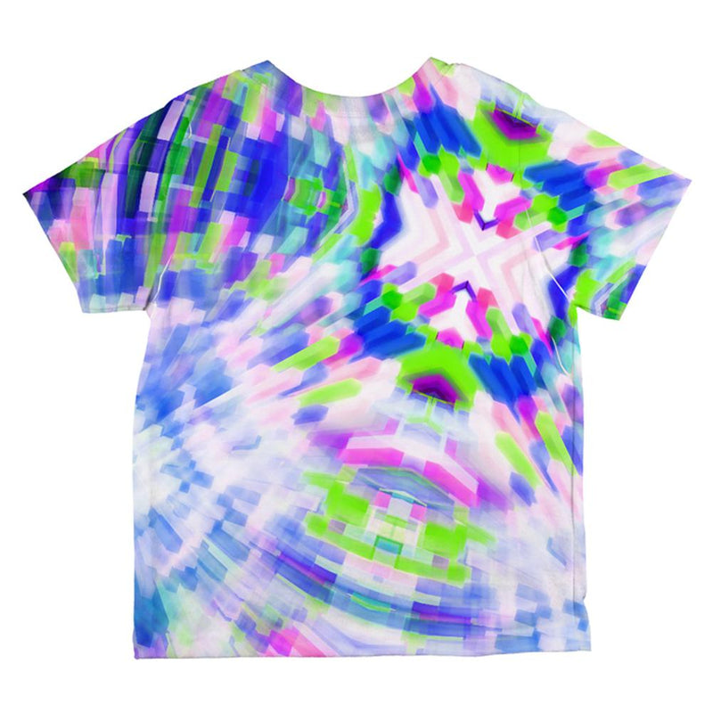 EDM DJ Retro Gamer Acid Trip All Over Toddler T Shirt Toddler T-Shirts Old Glory   