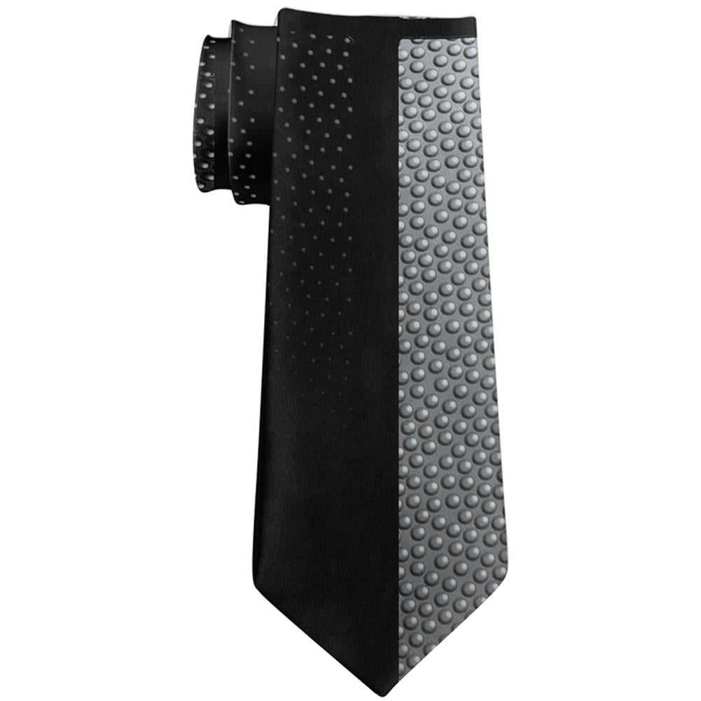 Championship Basketball Silver and Black All Over Neck Tie Ties Old Glory   