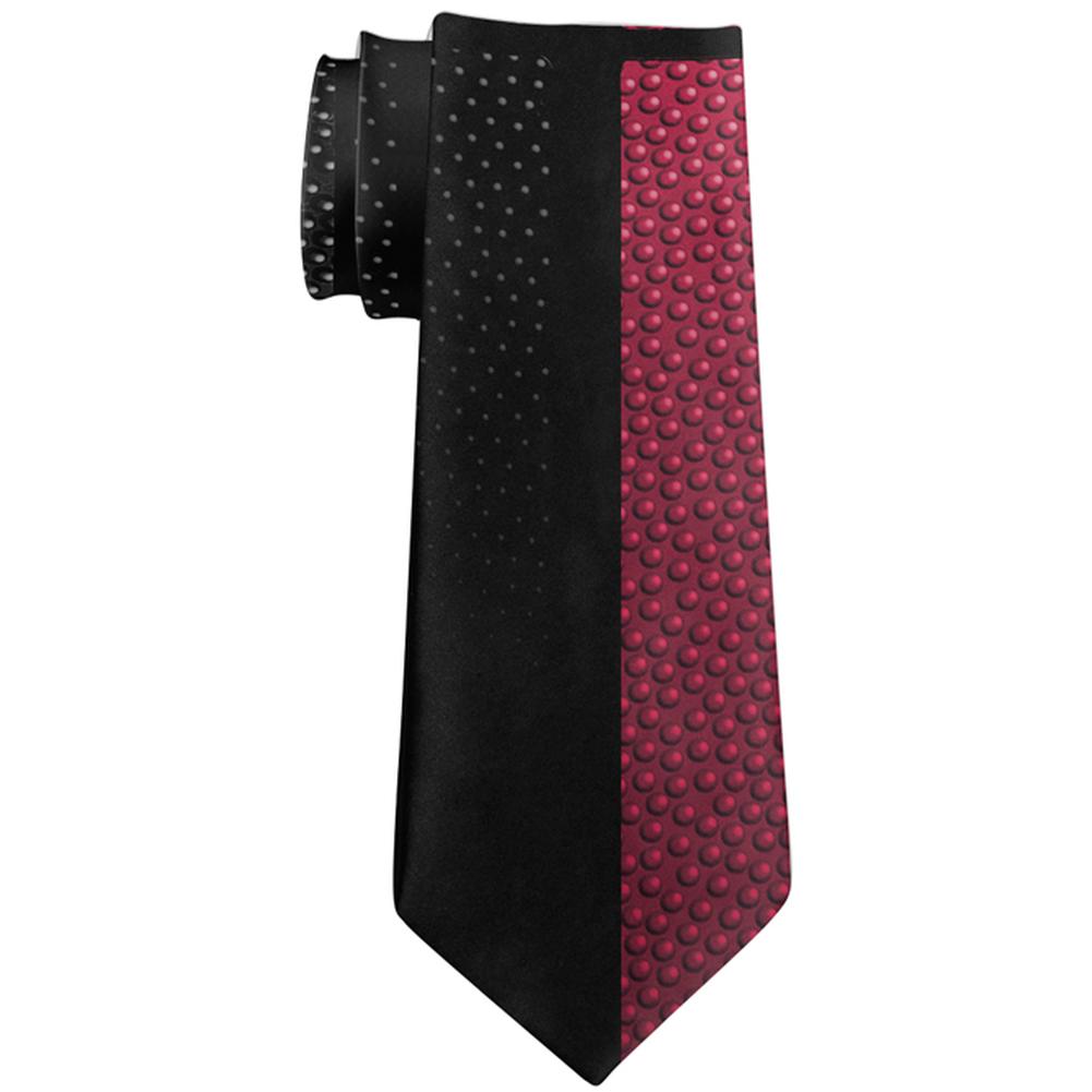 Championship Basketball Red and Black All Over Neck Tie Ties Old Glory   