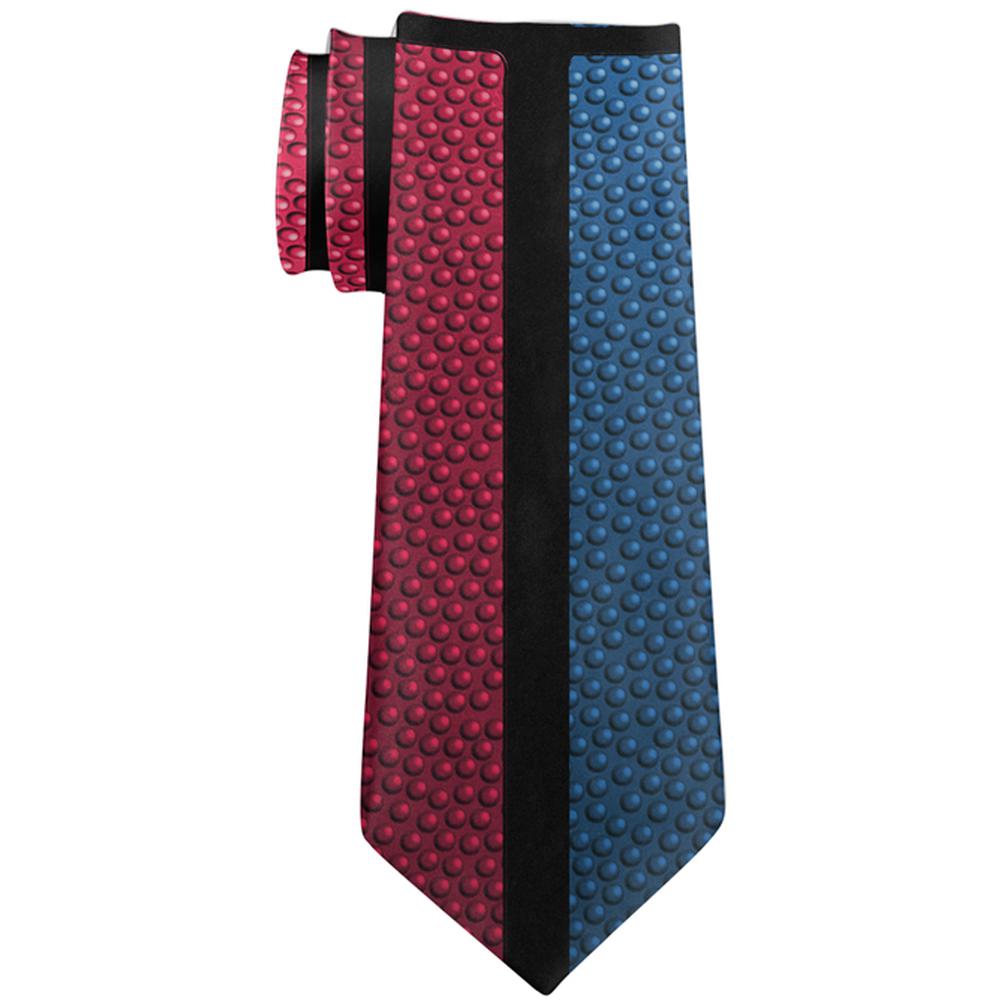 Championship Basketball Blue and Red All Over Neck Tie Men's Neck Ties Old Glory   