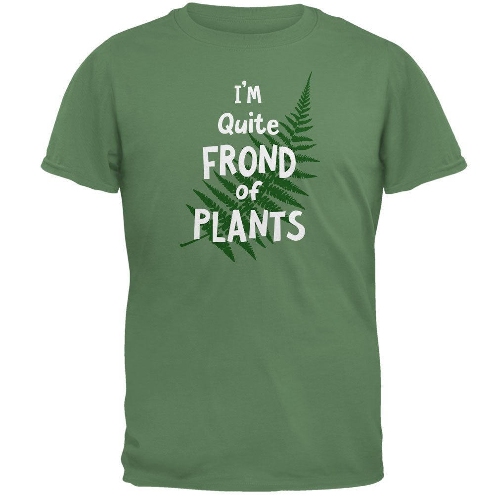 Gardening I'm Quite Frond Fond of Plants Mens T Shirt Men's T-Shirts Old Glory MD Turf 