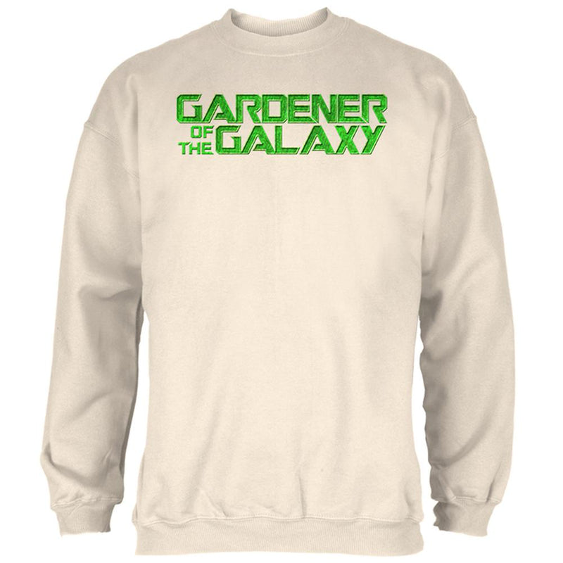 Gardener of the Galaxy Mens Sweatshirt Men's Sweatshirts Old Glory 2XL Natural 