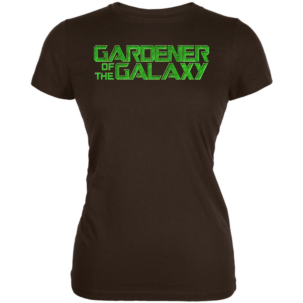 Gardener of the Galaxy Juniors Soft T Shirt Juniors T-Shirts Old Glory 2XL Brown 