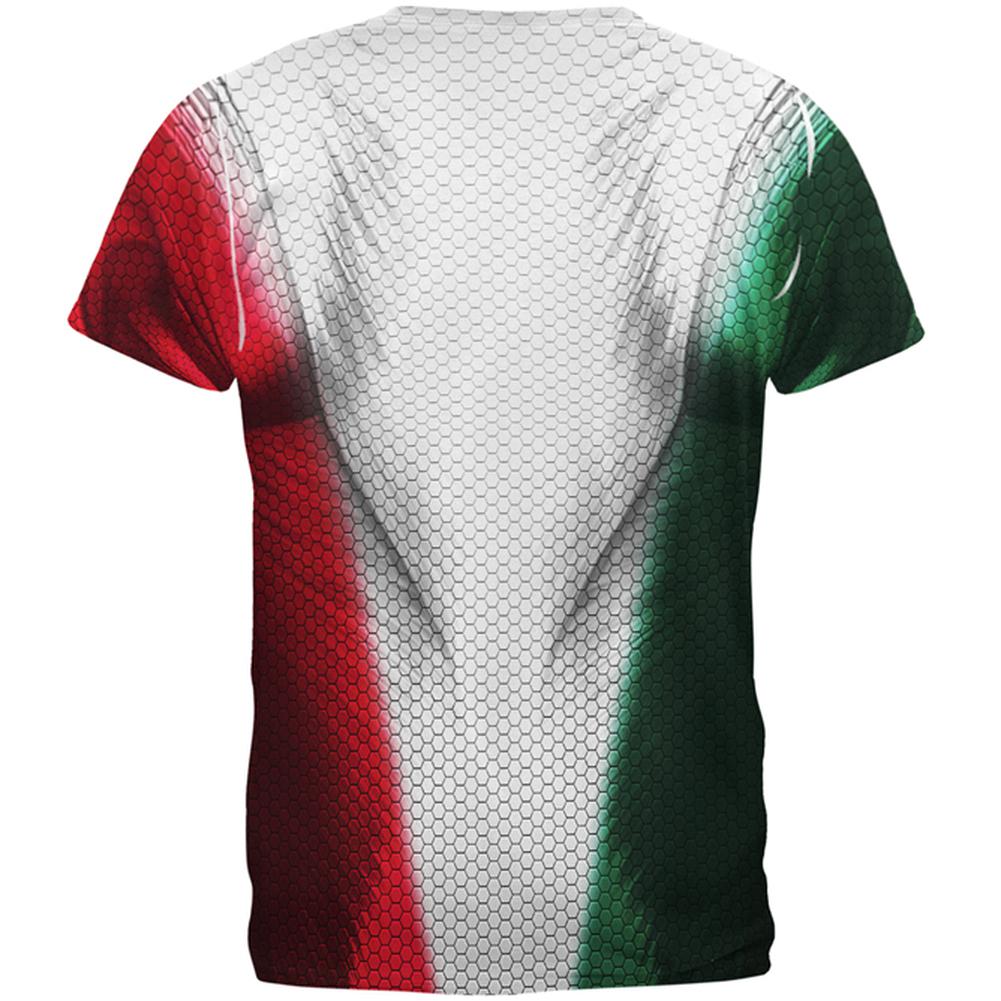 Cinco De Mayo Super Mexicano All Over Mens T Shirt Men's T-Shirts Old Glory   