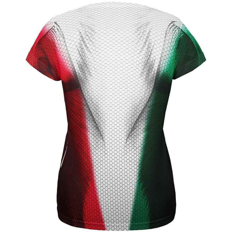 Cinco De Mayo Super Mexicano All Over Womens T Shirt Women's T-Shirts Old Glory   