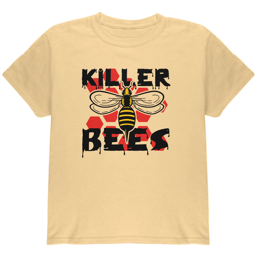 Killer Bees Honey Bee Youth T Shirt Youth T-Shirts global YLG Yellow Haze 