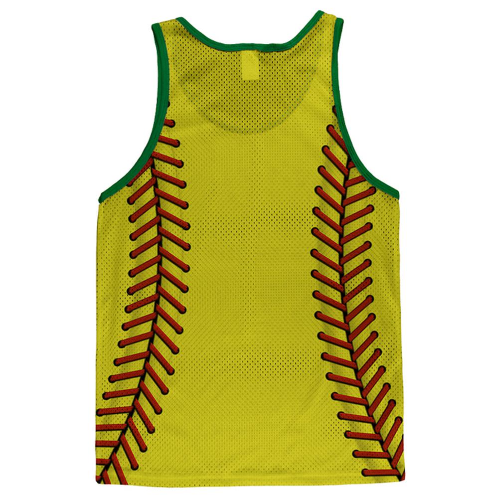 Softball Adult Mesh Jersey Men's Tank Tops Old Glory   