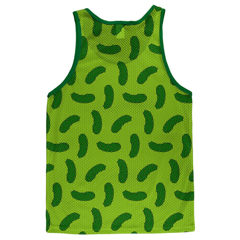 Vegetable Pickle Pattern Adult Mesh Jersey Men's Tank Tops Old Glory   