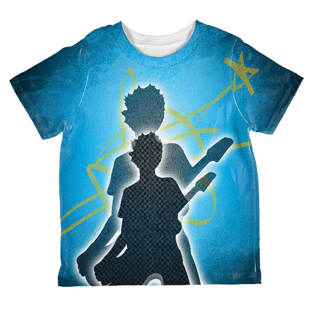 Next Guitar Rock Idol All Over Toddler T Shirt Toddler T-Shirts Old Glory 2T Multi 