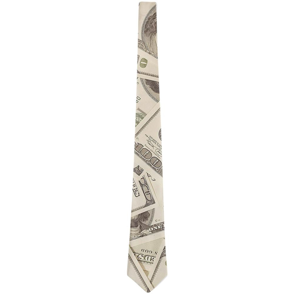 Cash Money All Over Neck Tie Men's Neck Ties Old Glory   