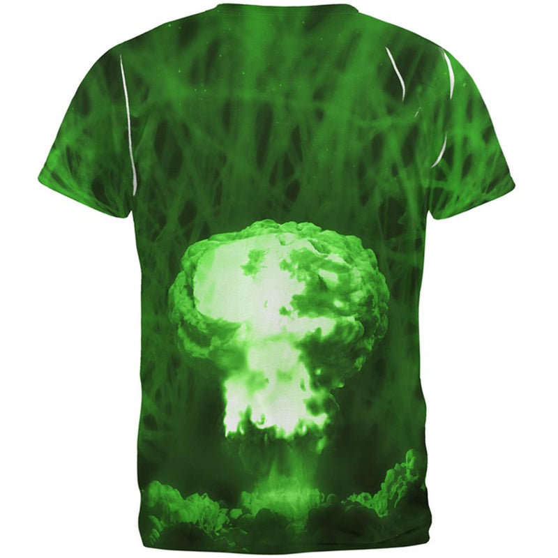 Gamma Radiation Atomic Explosion All Over Mens T Shirt Men's T-Shirts Old Glory   