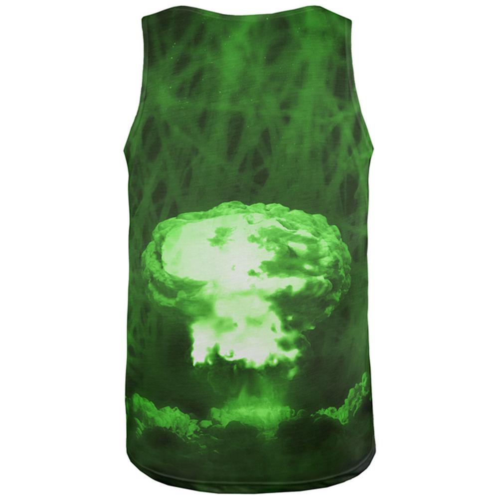 Gamma Radiation Atomic Explosion All Over Mens Tank Top Men's Tank Tops Old Glory   