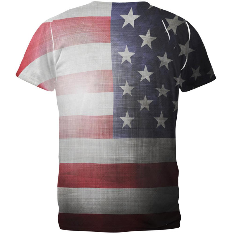 4th of July Let Lady Liberty Light the Way All Over Mens T Shirt Men's T-Shirts Old Glory   