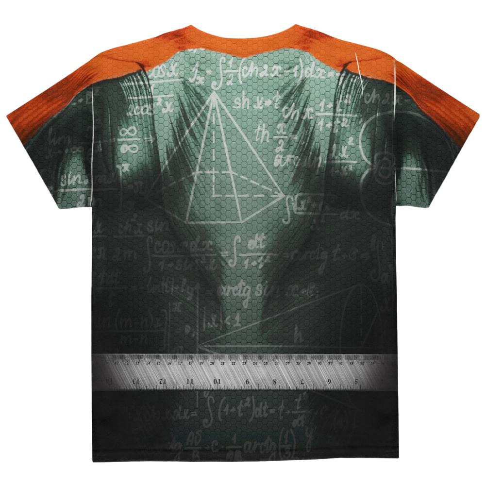 Halloween Math Geek Scientist Superhero Costume All Over Youth T Shirt Youth T-Shirts Old Glory   