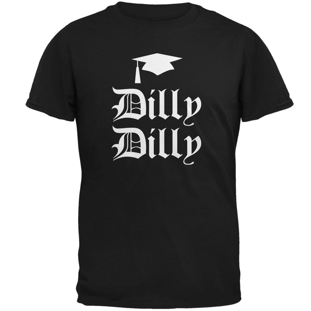 Dilly Dilly Graduation Mens T Shirt Men's T-Shirts Old Glory 2XL Black 